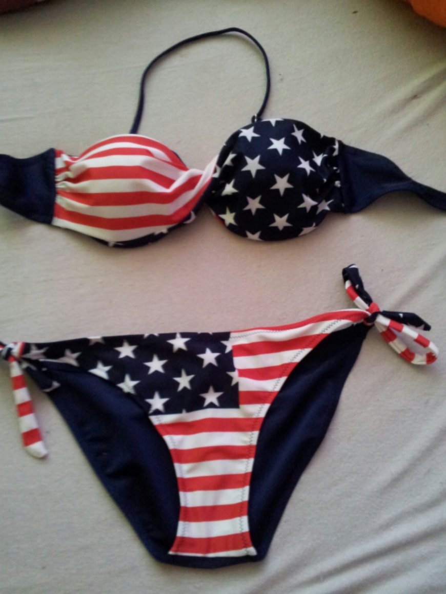 Nieuw Fashion : american flag bikini | beautynailslovee GH-54